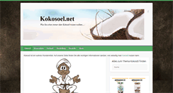 Desktop Screenshot of kokosoel.net
