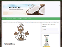 Tablet Screenshot of kokosoel.net